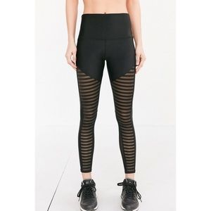 Onzie Black with Mesh Panels Fierce Legging